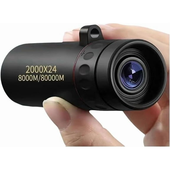 Compact High Power Monocular Telescope, Portable Single Tube 8X Magnification for Hiking, Bird Watching, Stargazing, and Outdoor Adventures