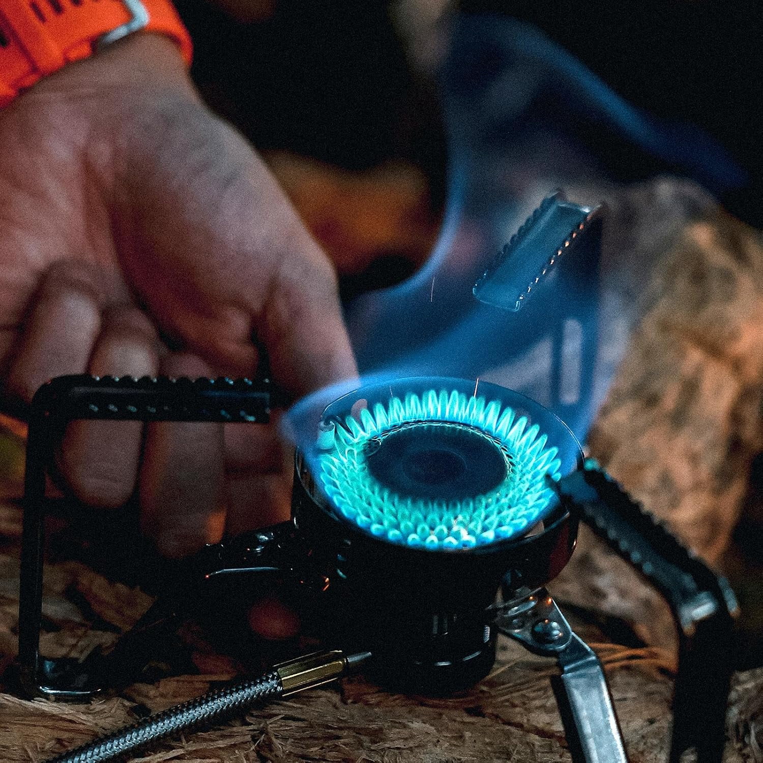Compact High-Powered Backpacking Stove with Wind-Resistant Flame ...