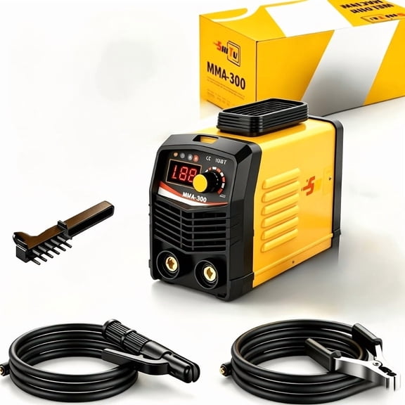 Compact Home Welder 110V Lightweight DC Inverter Welder Full Set with Multiple Specifications, Stable Performance and Easy Operation. It can easily handle home DIY, indoor and outdoor repairs