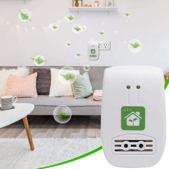 Compact Household Purifier with Fast Odor Elimination,Plug in Design for Easy Use,Silent Operation Under 36dB,Covers Large Area up to 60 Meters,Ideal for Home Use