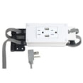 thumbnail image 1 of Compact In-Drawer Outlet (2) 15 Amp (2) USB-A Power Docking Station, 1 of 8