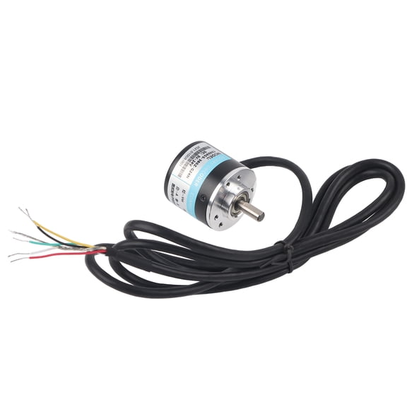 Compact Incremental Encoder: 30kHz, Solid Shaft, Durable Aluminum Housing, Office Industrial Applications