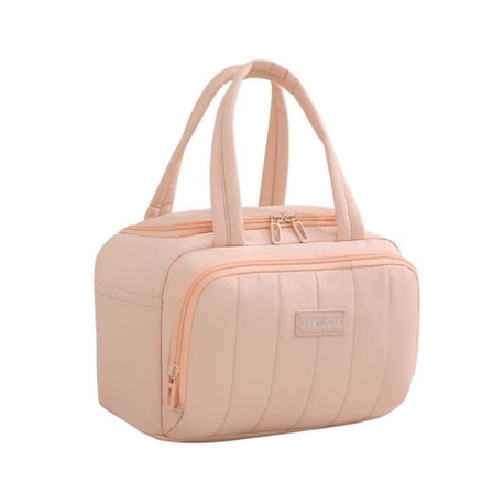 Compact Insulated Lunch Bag for Adults, Leakproof Cooler Tote with Side Pocket for Work & Office