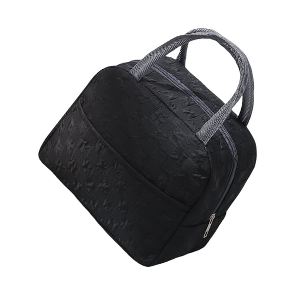 Compact Insulated Meal Carriers Built In Thermal Layer Oxford Cloth Lunch Bag For Work