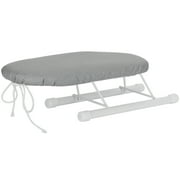 Compact Ironing Board Full Size European Made, Mini Ironing Board Foldable Sleeve Cuffs Collars Ironing Table for Home Travel Use[Anti-scalding silver cloth]