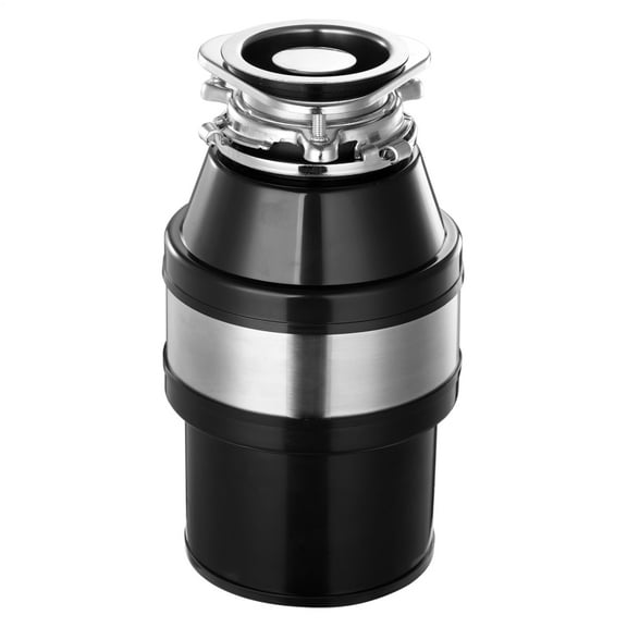 Compact Kitchen Waste Disposer, 560W Motor with Overheating Protection for 1-2 Person Households