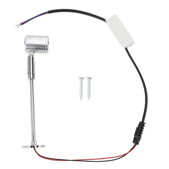 Compact LED Cabinet Spotlight, Adjustable Angle, 6.1" Height, Ideal for Displaying Valuables More
