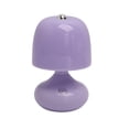 thumbnail image 1 of Compact LED Night Light Battery Powered Desk Lamp Decor For Dorm Room And Bedside Reading Purple 4.76 Inch, 1 of 6