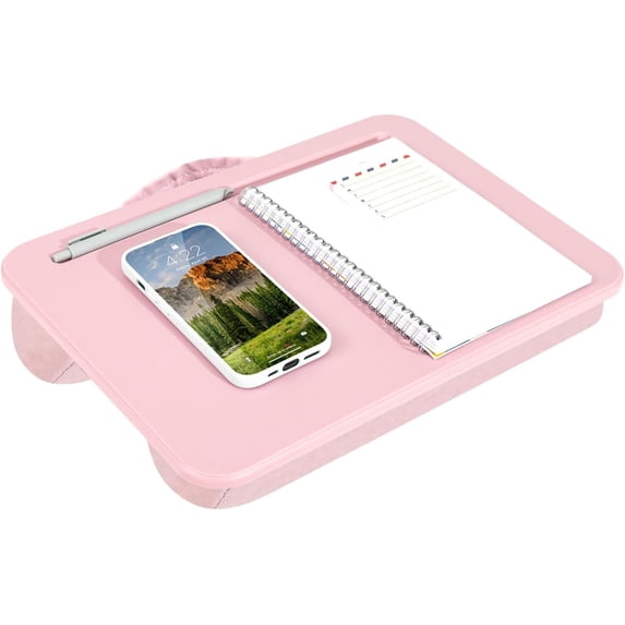 Compact Lap Desk – Fits Up to 14″ Laptops – Aqua Sky – Style No. 43109