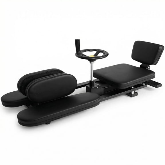 Compact Leg Stretcher Machine, 38.6x15x16.5 Inch Hip Stretching Machine with Silent Wheels, Leg Split Machine for Home Yoga, Gym Split Machine for Dance