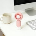 thumbnail image 1 of Compact Lightweight Fan, Rechargeable Handheld Fan, Portable USB Cooler, 3 Speed Desktop Ventilator, 6 Inch Quiet Device for Outdoor and Teen, 1 of 6