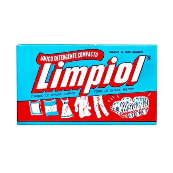 Compact Limpiol Bar Detergent - 2 Bars of 6.5 oz each