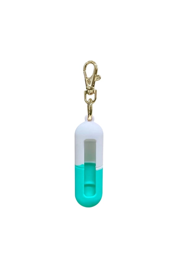 Compact Lipstick Hold Key Chain Organizer For Everyday Portable Keyring With Lipstick Capsule Multifunction Carabiner And Idea D