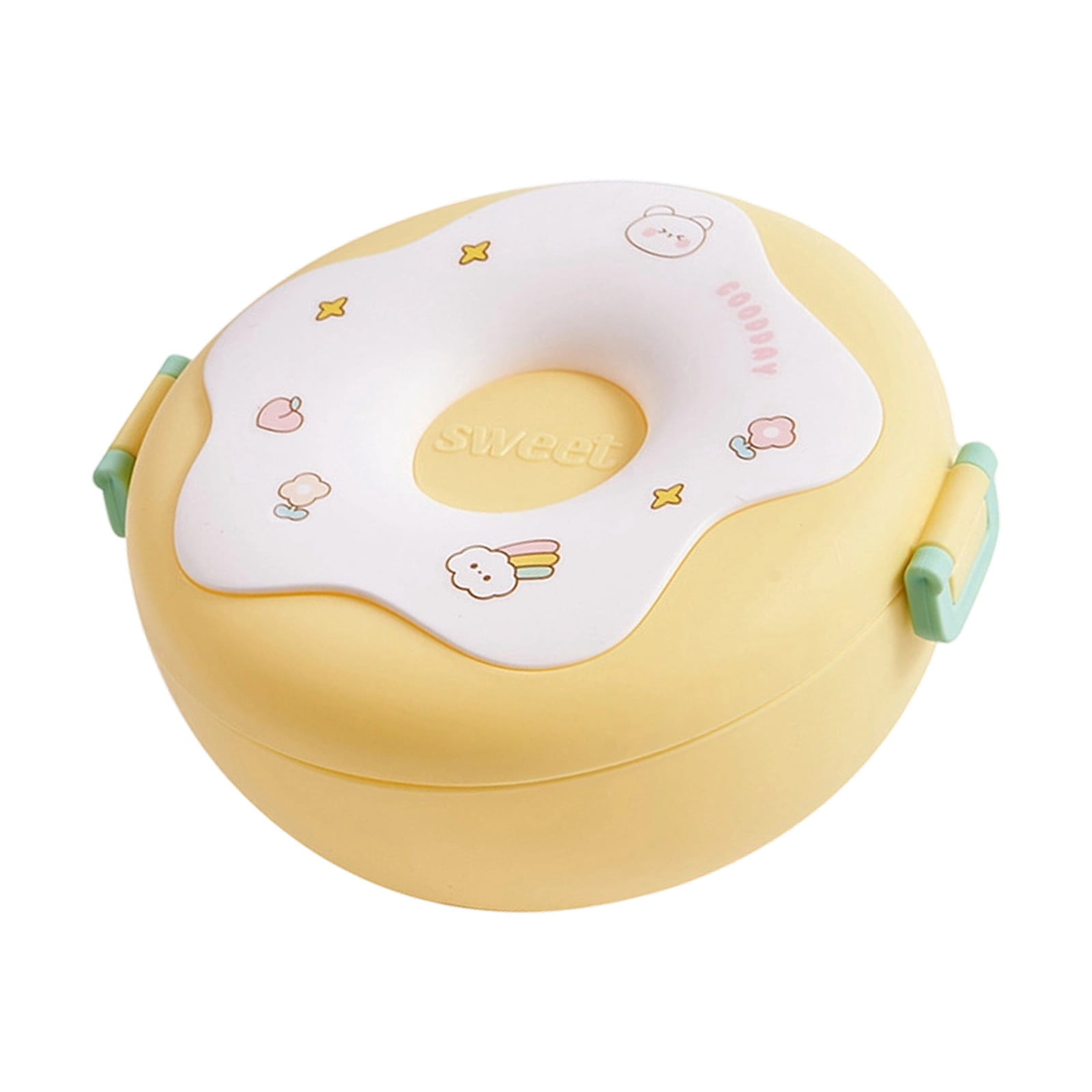 Compact Lunch Box Students Workers Outdoor Activities Picnics Snacks ...