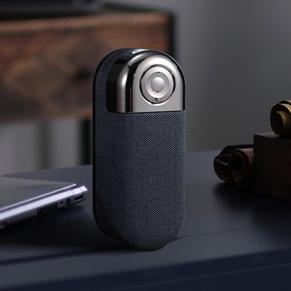Compact Magnetic Bluetooth Speaker with TWS Stereo and NFC for Outdoor Portable Music and Hands-Free Calls