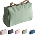 thumbnail image 1 of Compact Makeup Bag for Purse Handy Travel Organizer for Cosmetic Ideal Small Cosmetic Bag for Women and Girls, 1 of 7