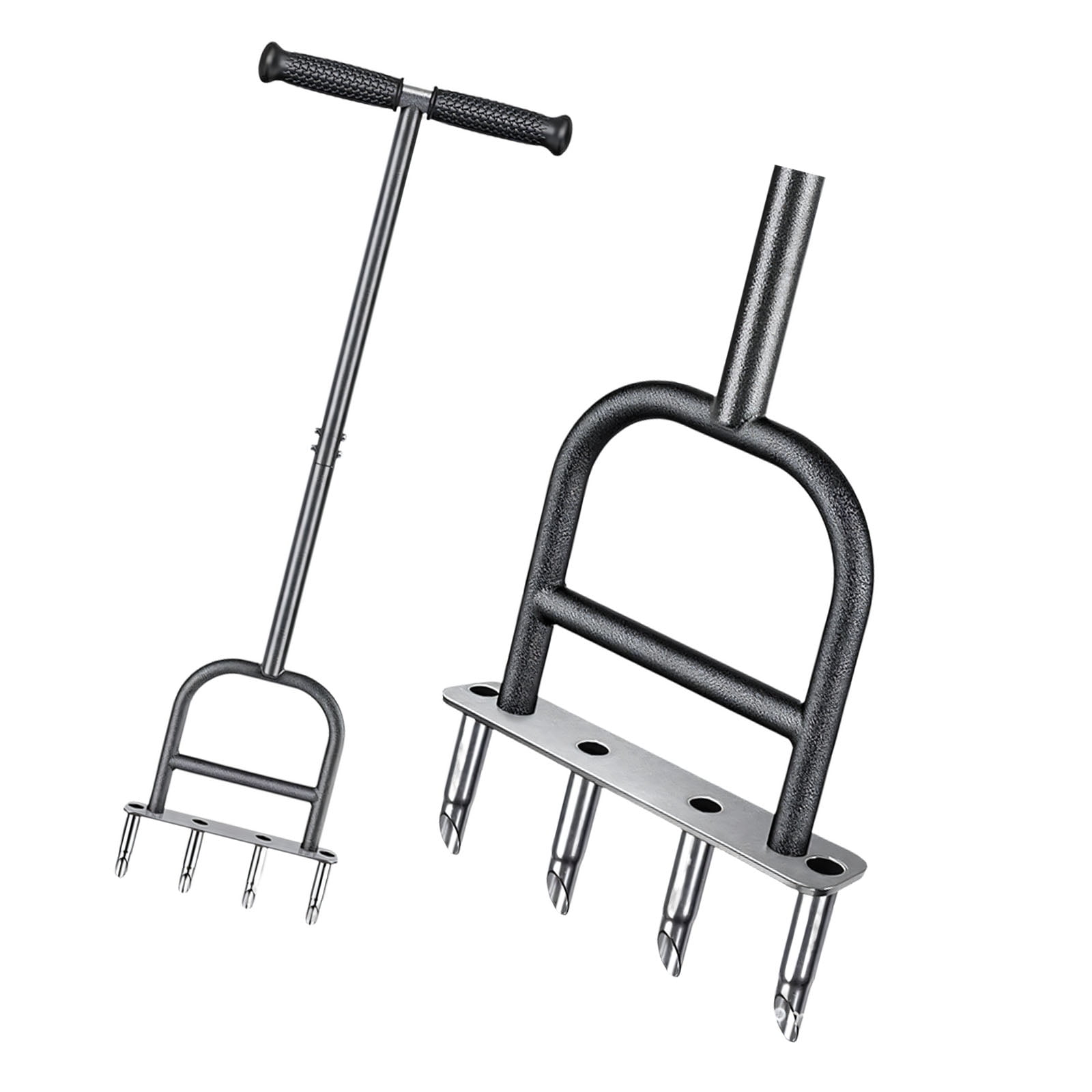 Compact Manual Garden Piercer Tool For Root Aeration And Yard Ventilation 95cm Length
