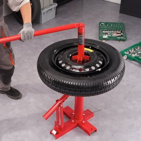 Compact Manual Tire Changer with Bead Breaker - DIY Car & Truck Tire Repair Kit for Small Auto Shops (203-406mm)