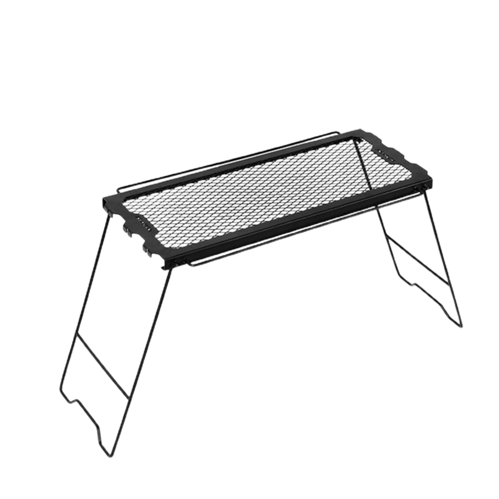 Grill Stool Compact Mesh Table Stool Side Folding Outdoor Picnic Table Outdoor ...