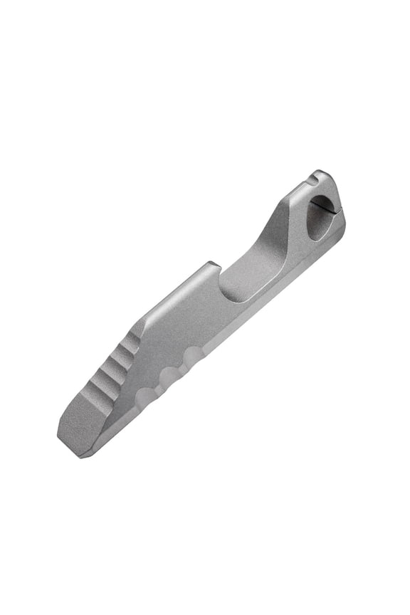 Compact Metal Pry Bar Keychains Tool With Integrated Bottle Opener Sturdy Corrosion Resistant Design