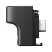 Compact Mic Attachment Audio Adapter for Insta360 Ace Pro Secure Connection, Type-C Charging Port, Plastic
