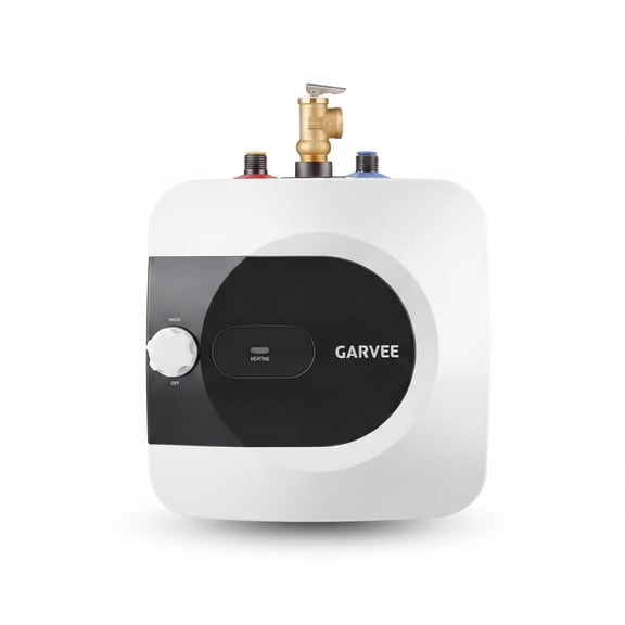 Compact Mini Tank Water Heater - 120V Electric 1.6/2.6 Gallon 1440-1500W Quick Heating Under 10L