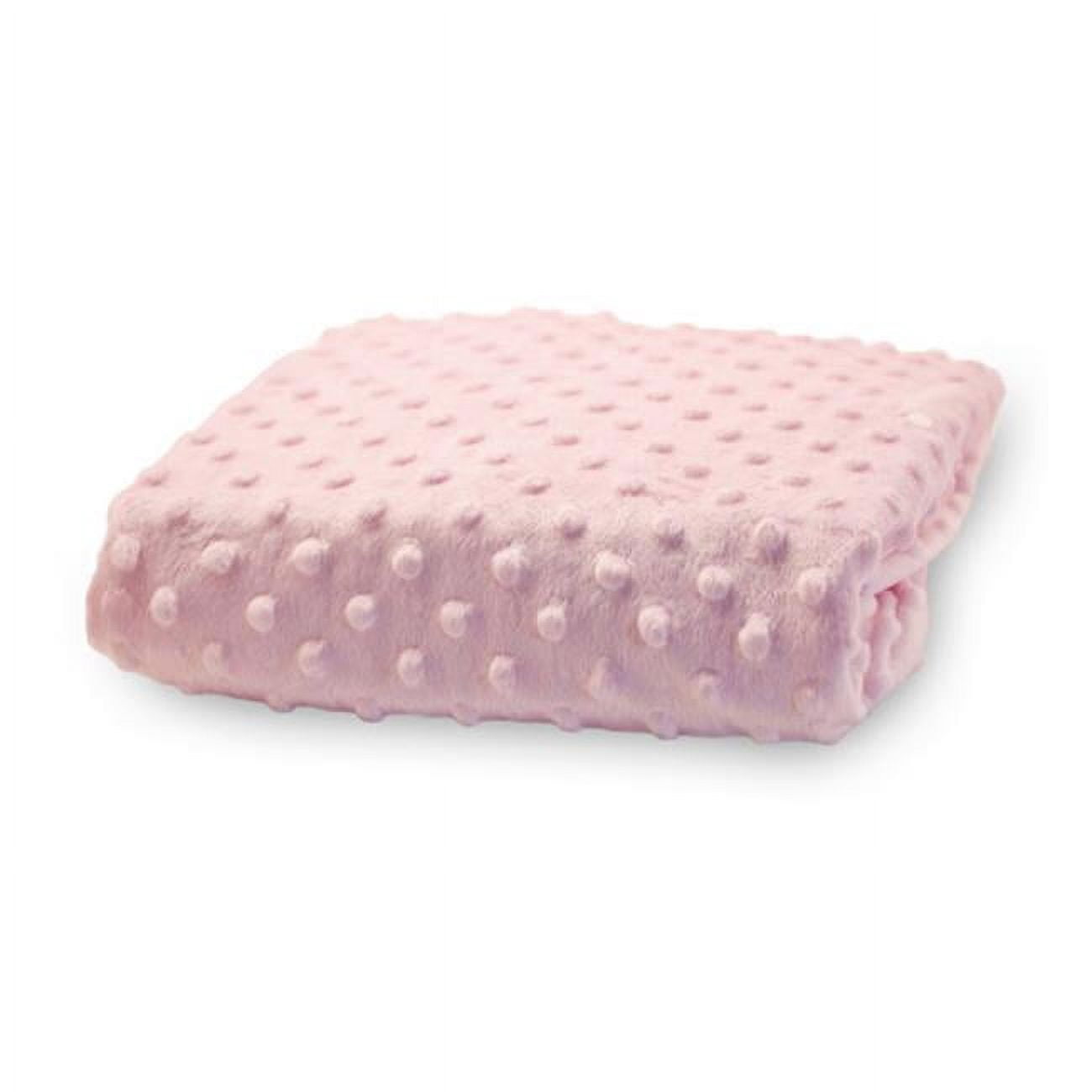Compact Minky Dot Changing Pad Cover - Pink
