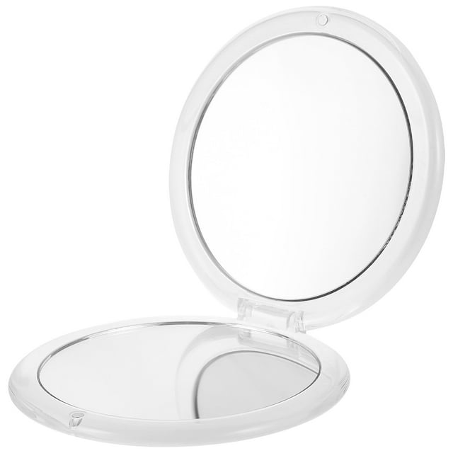 Compact Mirror 10X Mini Magnifying Mirror Folding Round Make Up Mirror ...