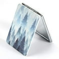 thumbnail image 1 of Compact Mirror Square Pu Leather Makeup Mirror for Purses Small Pocket Mirror Portable Hand Mirror Double-Sided with 2 x 1x Magnification for Woman Mother - Forest Tree, 1 of 6