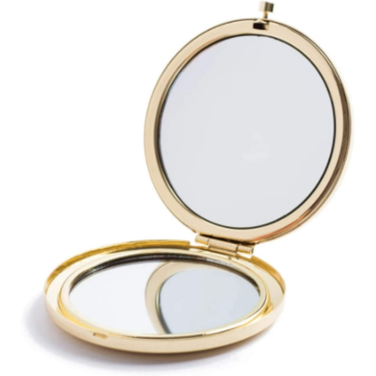 Compact Mirror for Purse, Double-Sided Pocket Makeup Mirrors