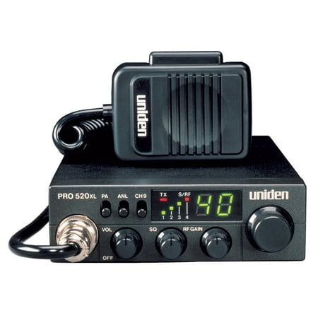 Uniden PRO520XL Compact Mobile CB Radio with PA