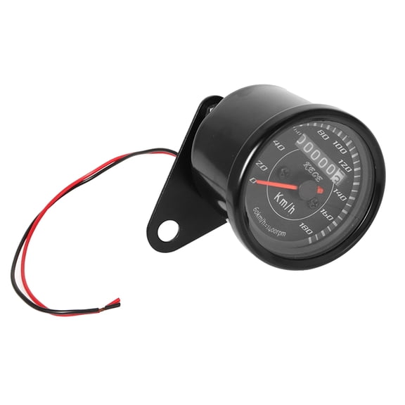 Compact Motorcycle Speedometer Mileage Counter Weatherproof Real Time Data Monitoring Quick Mount Accessories Included