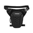 thumbnail image 1 of Compact Motorcycle Waist Bag, Multifunctional Drop Leg Bag, Outdoor Travel Hiking Cycle Leg Bag Waterproof Hard Shell Large Capacity, Bag for Hiking, Traveling, Black, 1 of 7