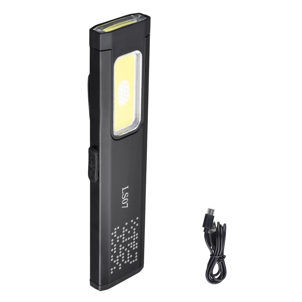 110 volt rechargeable flashlights pocket size with magnetic base Nebo-Tools Slim Whether camping Compact Multi-Mode Pocket LED Flashlight,