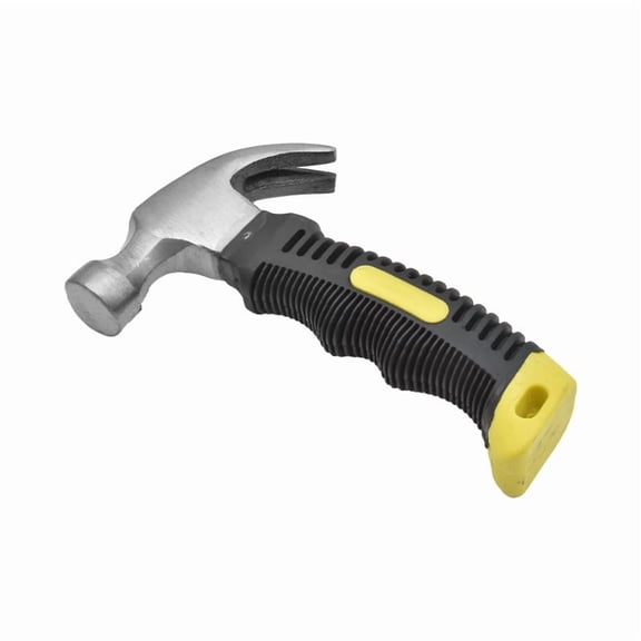 Compact Multi-Purpose Short Hammer - Durable Iron Hammer for Nail Removal and Home Improvement
