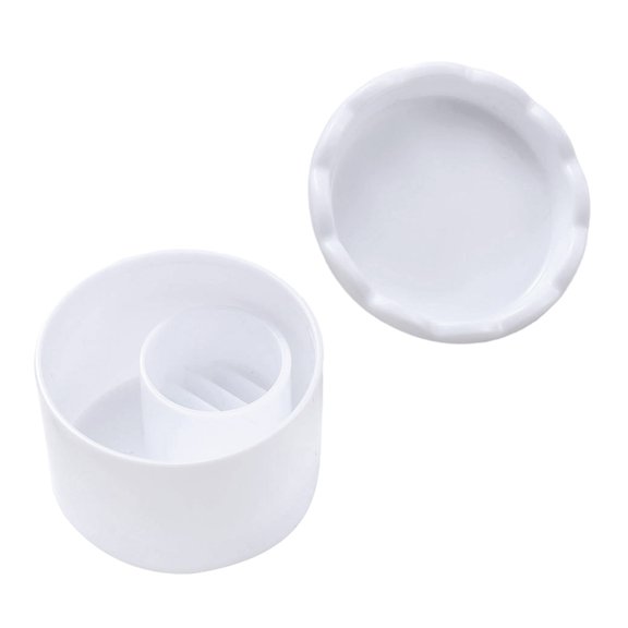 Compact Nail Brush Maintenance Tool Storage Box with Lid For Artists Technicians