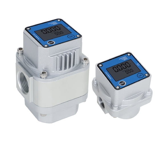 Compact Natural Gas Flow Meter Digital Gas Flow Meter High Precision Rotary Gas Flow Rate Meter with Display ,High Accuracy