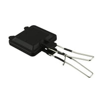 Compact Nonstick Sandwich Maker With Convenient Folding Handle For Outdoors