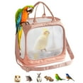 thumbnail image 1 of Compact Nylon Bird Travel Carrier with Perch Stand, Foldable Portable Pet Cage for Small Birds, Breathable Outdoor Adventure Carrier, 1 of 6