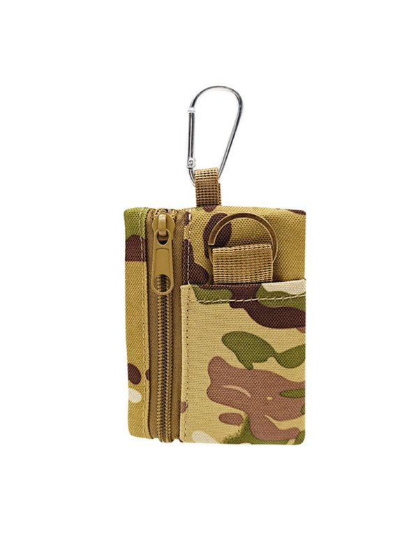 Compact Outdoor Device Bag Tear Resistant Nylon Construction Various Use As Keychain Wallet or Tool Carry Case