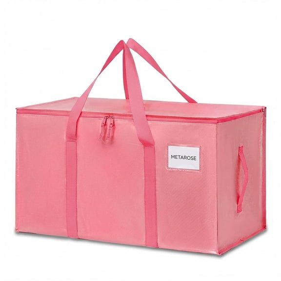Compact Outdoor Indoor Storage For Home Organization Large And Organizer With Handle And Zipper Closure For Versatile Use In Closets Attics And Dorm Rooms Versatile storage solution crafted