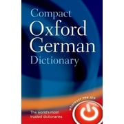 Compact Oxford German Dictionary, Paperback