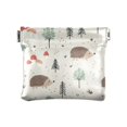 Compact Ring Frame Compact PU Leather Coin Purse Small Spring-Frame Wallet Change Pouch ...