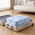thumbnail image 1 of Compact Packing Cubes for Travel, 5-In-1 Space Saving Luggage Organizer Storage Bags, Light Textiles Packing Set for Suitcase Backpack, 1 of 5