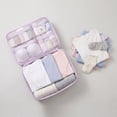 thumbnail image 1 of Compact Packing Cubes for Travel, 5-In-1 Space Saving Luggage Organizers, Portable Textiles Storage Bags for Suitcase, Sturdy Travel Necessities, 1 of 5