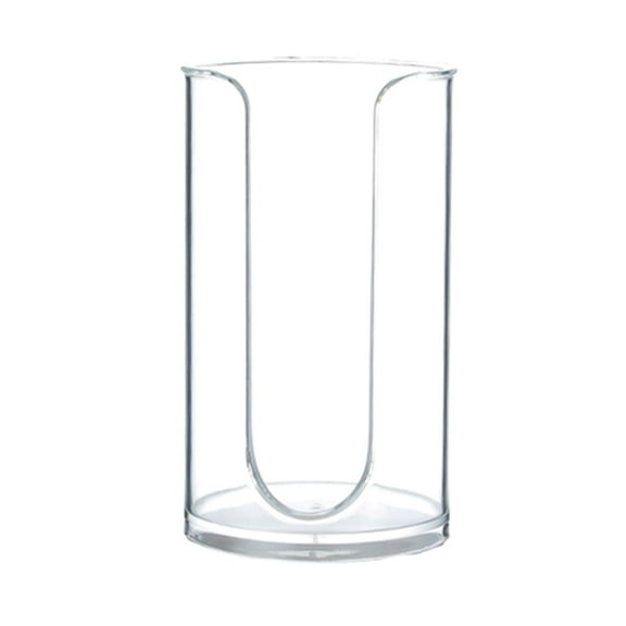 Compact Cup Dispenser for Disposable Paper Rinsing Cups - Ideal Storage Holder for Bathroom Vanity and Countertops