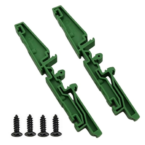 Compact PCB DIN Rail Mount Adapter Secure Circuit Board Holder 1 Pair ...