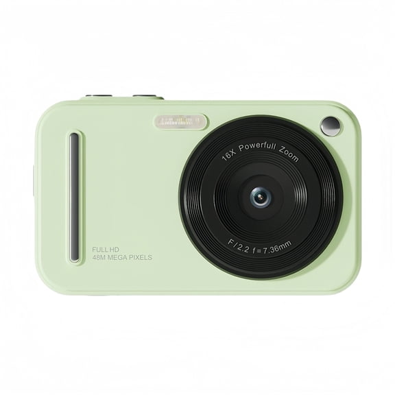 Compact Photo Camera for Beginners 48MP Digital Imaging and Video Recording with 16x Portable and Easy to Use for Kids and Teens