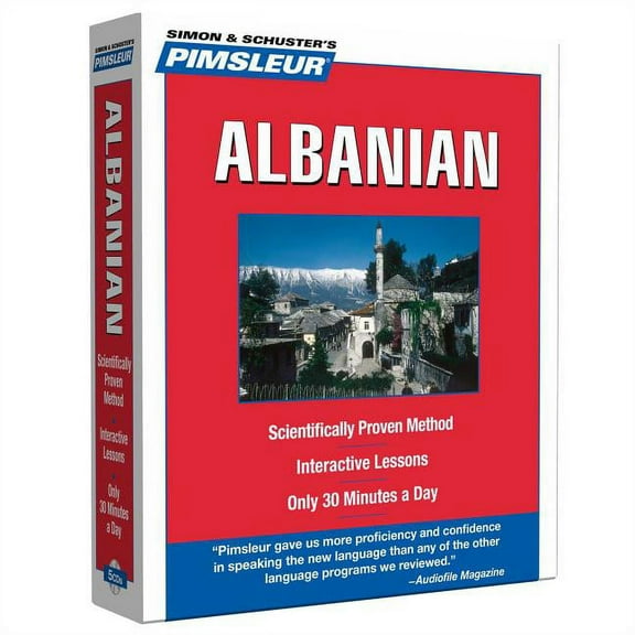 Compact: Pimsleur Albanian Level 1 CD : Learn to Speak and Understand Albanian with Pimsleur Language Programs (Series #1) (CD-Audio)