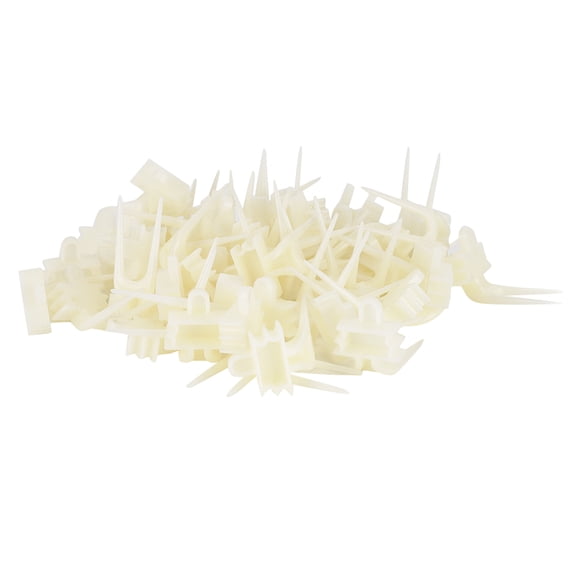 Compact Plastic Pet Bird Fruit Fork and Food Feeder Clip Tool, 16 x 11 x 3 inches / 40.6 x 27.9 x 7.6 cm